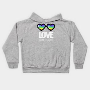 Love is in the air Kids Hoodie